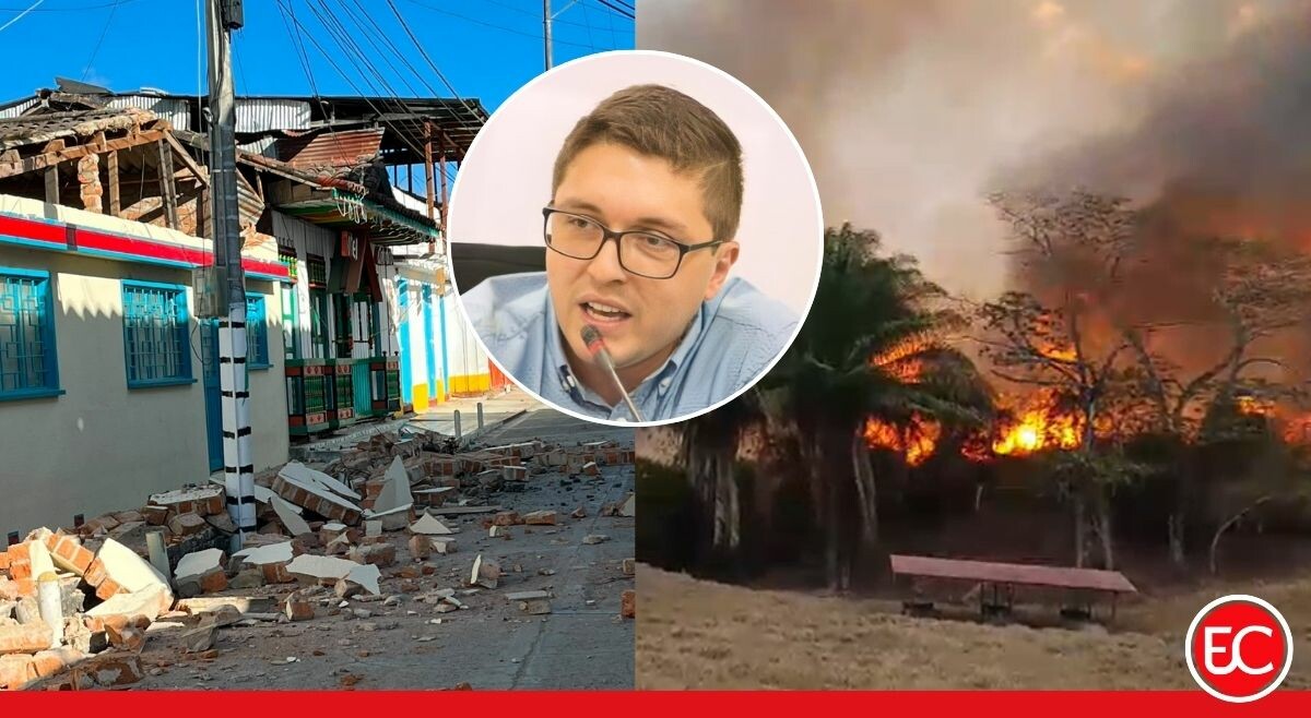 “Trabajar unidos por el Tolima”, el mensaje de Hincapié tras terremoto e incendios