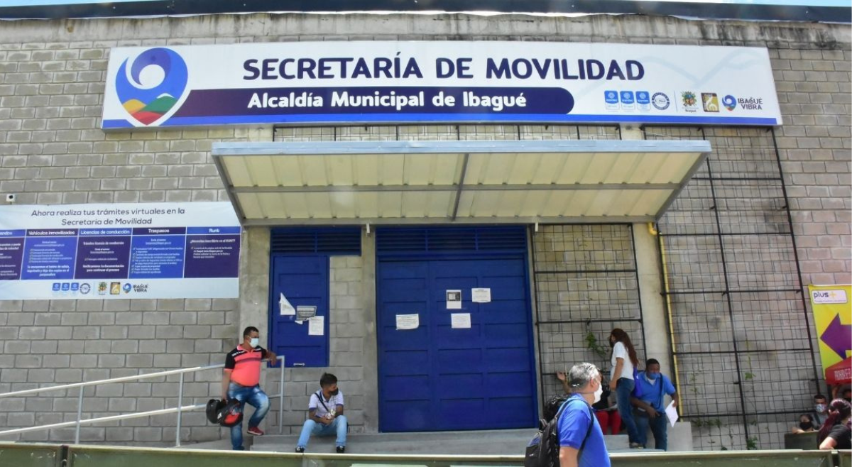 Suspenden la atención al público en la Secretaría de Movilidad de Ibagué