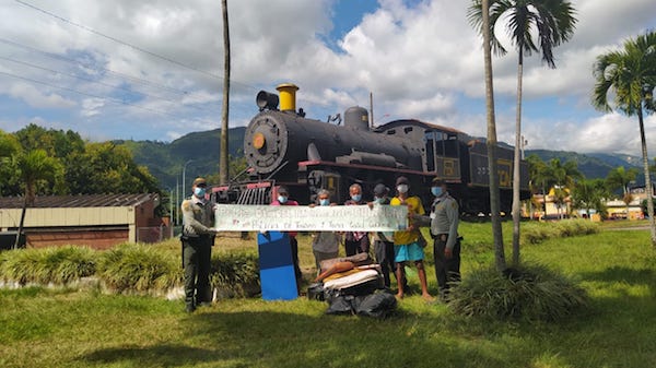 Policía de turismo de Ibagué emprende campaña de recuperación de parques