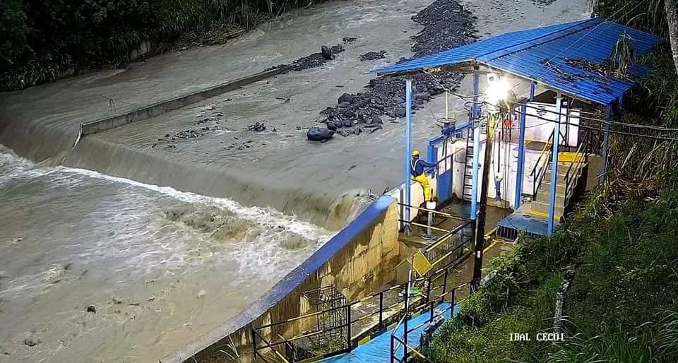 Turbiedad del río Combeima obliga a Ibal suspender captación