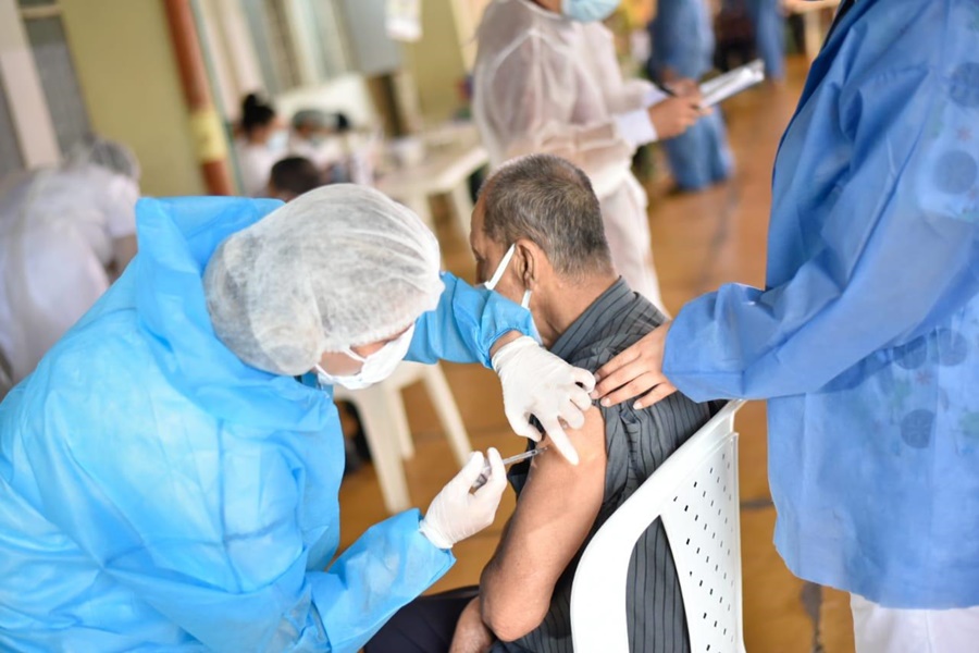 Nuevo puesto de vacunación contra el covid-19 en el centro comercial La Estación de Ibagué