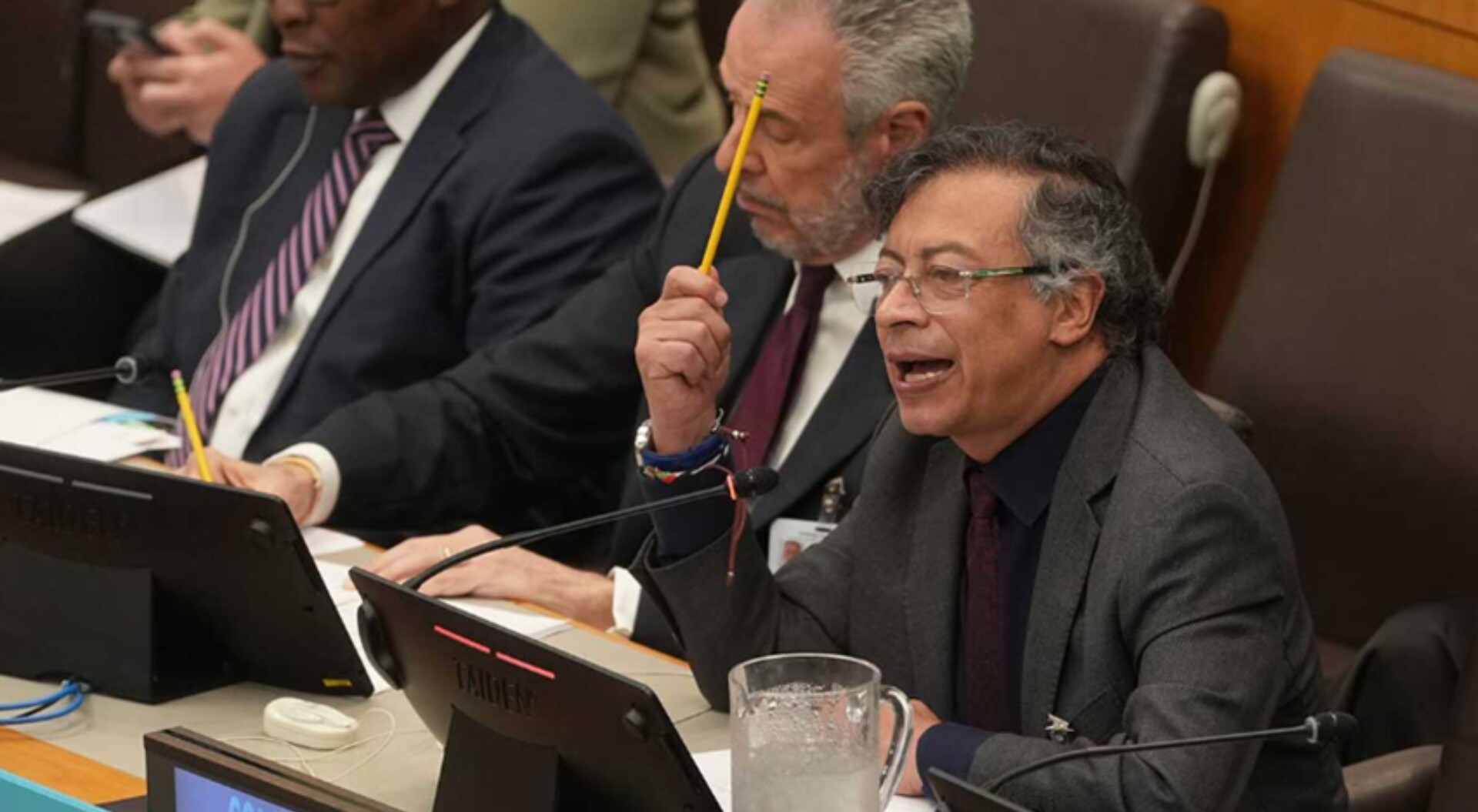 “Vengo como presidente descertificado”, presidente Gustavo Petro ante la ONU