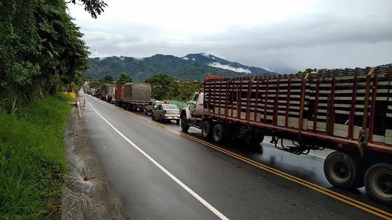Vía Ibagué- Calarcá sin restricciones