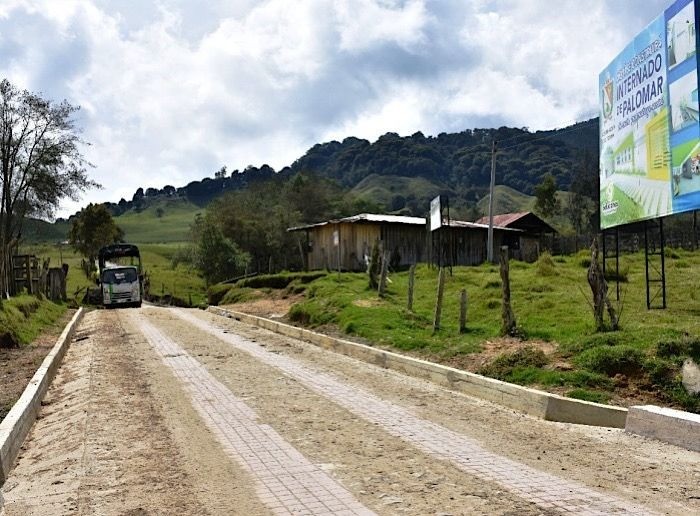 Empieza la construcción de la vía a Palomar