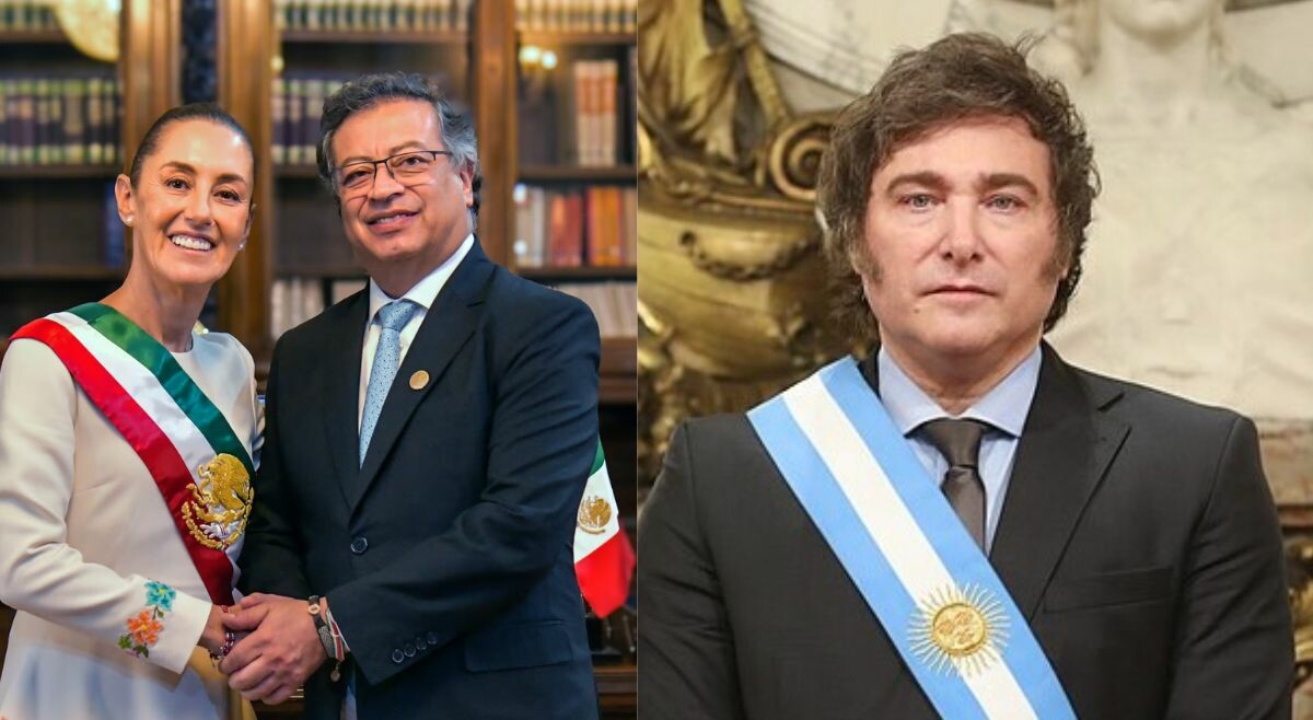 Vinculan a Javier Milei en campaña contra Gustavo Petro y Claudia Sheinbaum | El Cronista | Periodismo de análisis y opinión de Ibagué y el Tolima