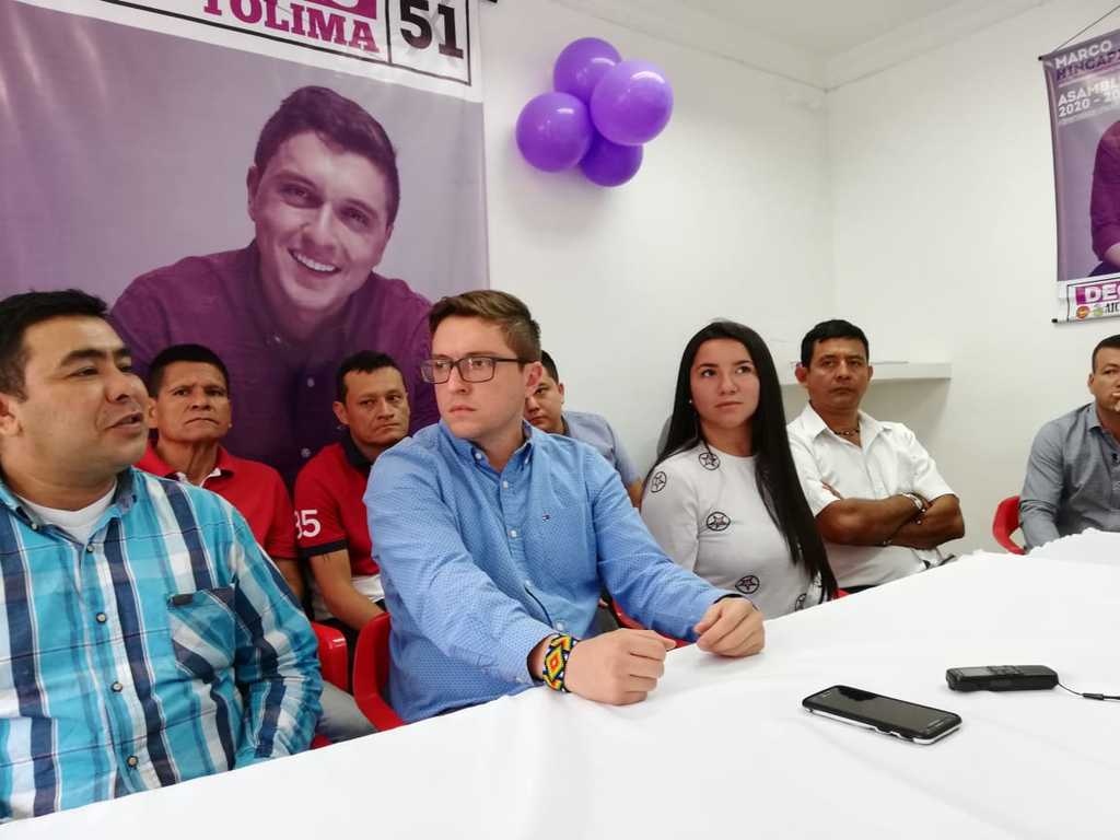11 candidatos al Concejo de Ibagué por AICO, apoyan a Marco E. Hincapié a la Asamblea