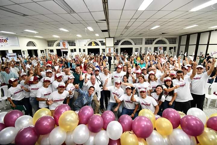 Orozco, busca apoyo en las comunas de Ibagué