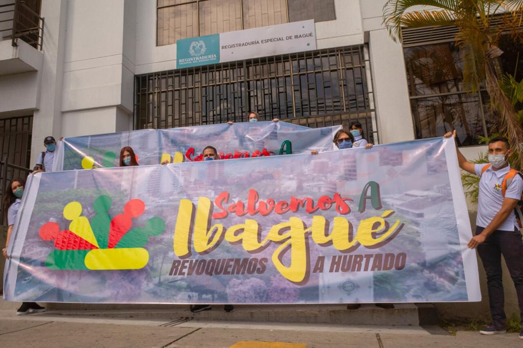 ¿Qué tan solo está comité promotor de revocatoria de Ibagué?