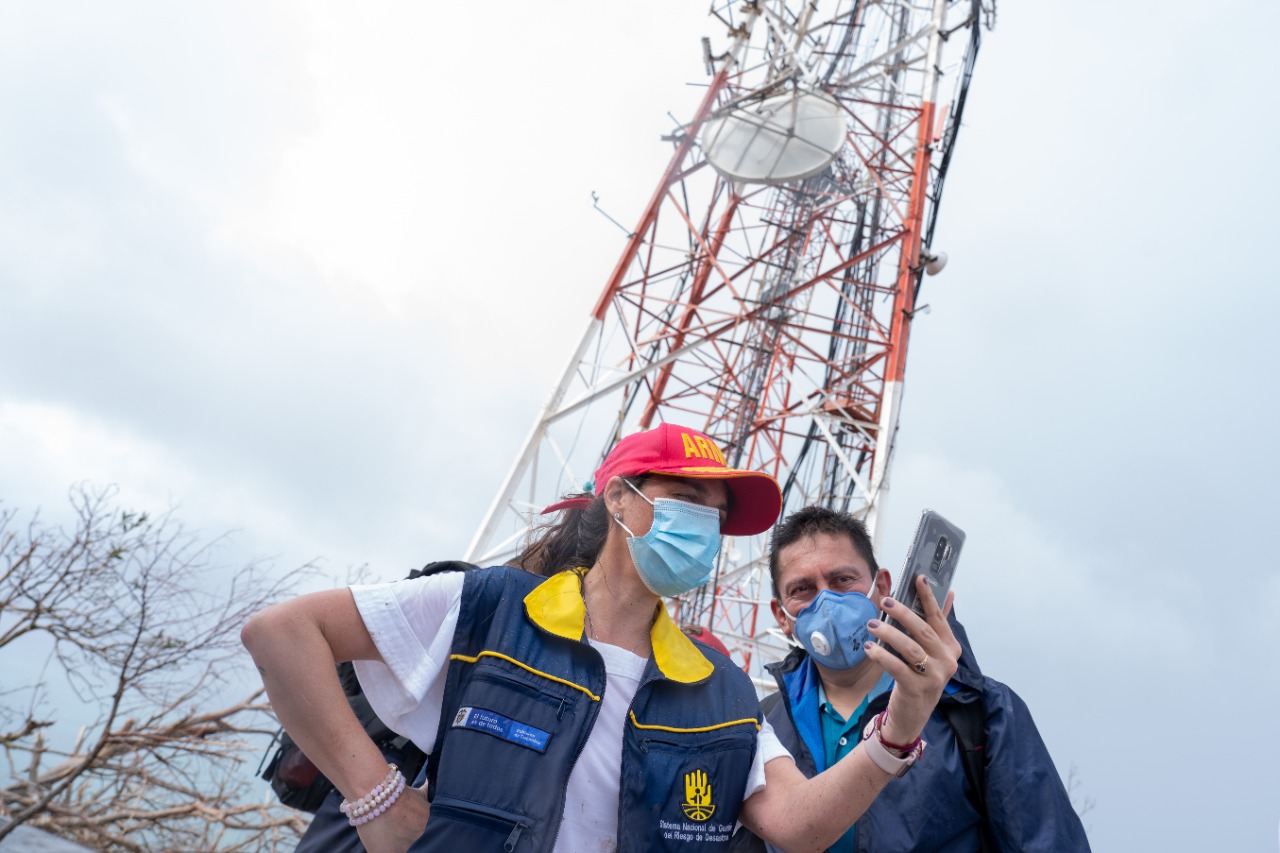 Ministra de las Tic recorre el país para conectar el 70 % del territorio