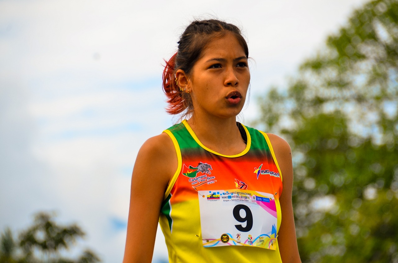Nuevo récord nacional de salto durante el ‘Grand Prix de Atletismo' en Ibagué