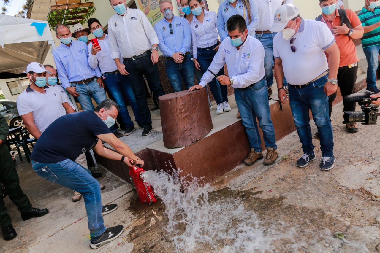 Se entregan obras de optimización del acueducto de Valle de San Juan
