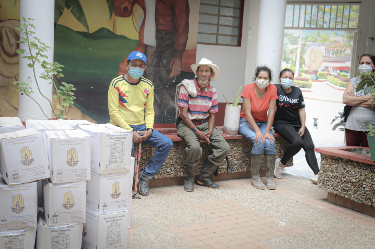 17 municipios reciben ayudas humanitarias en el Tolima