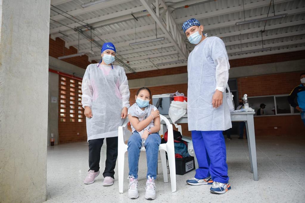 Más de 129 mil dosis contra el Covid, aplicadas a niños en Ibagué