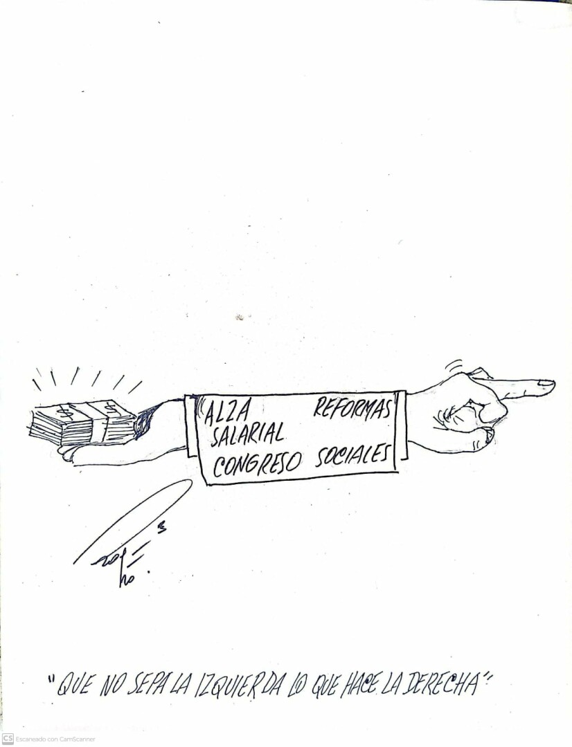 Que no sepa la izquierda