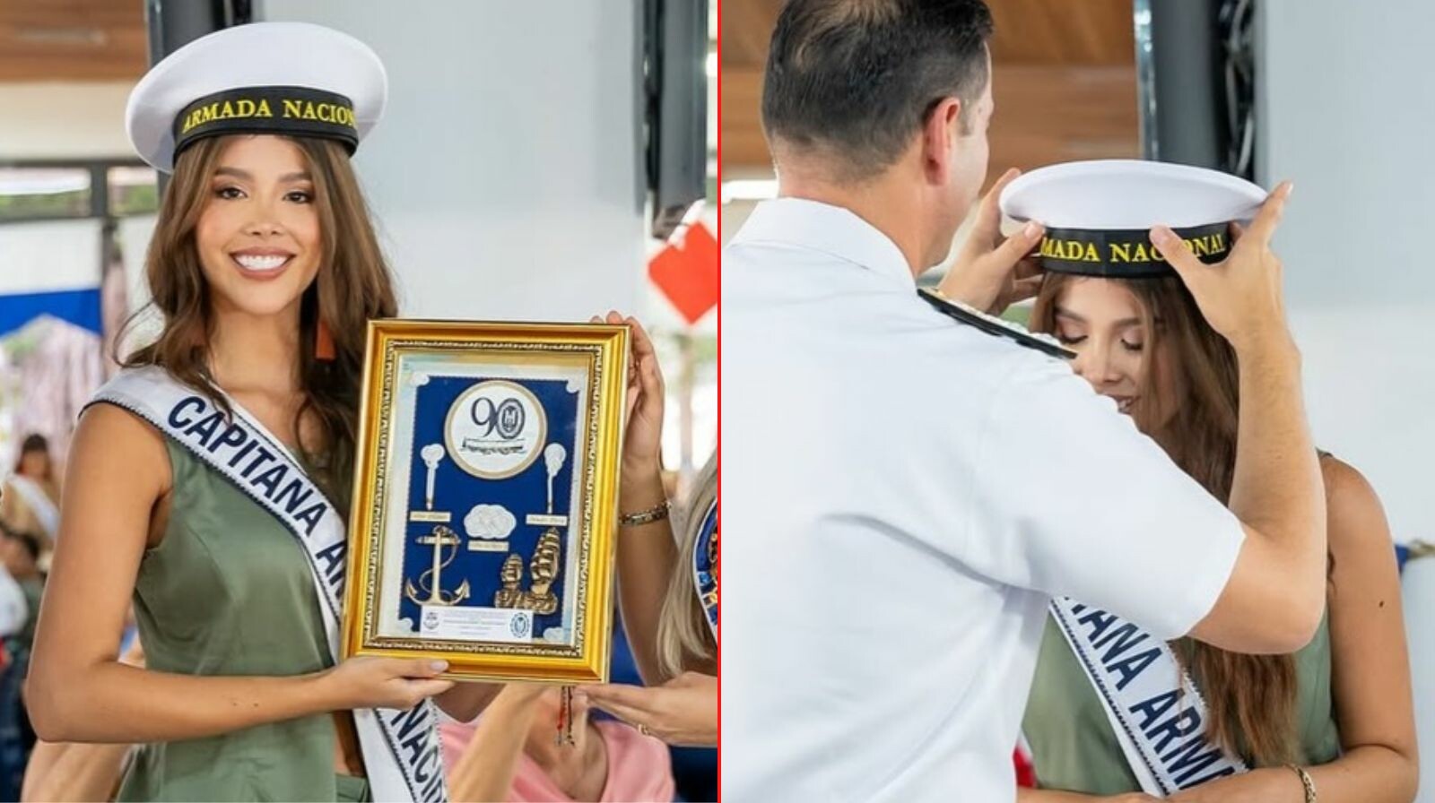 Señorita Tolima fue elegida Capitana de la Armada Nacional