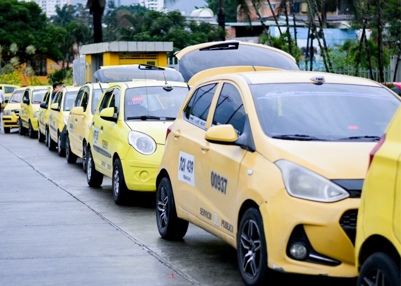 Ibagué levanta el pico y placa para taxis durante la temporada de fin de año