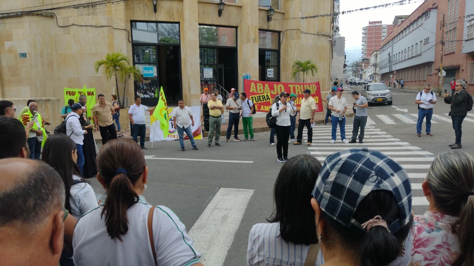 Así avanzó la movilización en defensa del salario mínimo y contra el alza del transporte público en Ibagué