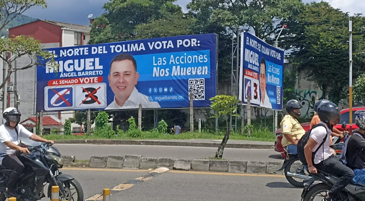 Vallas y más vallas: cuando algún candidato se cree por encima de la ley