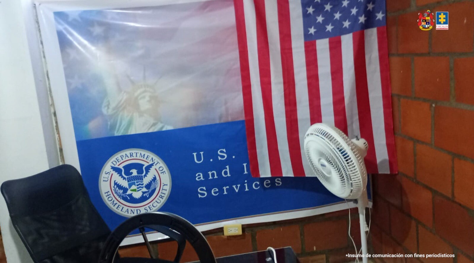 Fiscalía y autoridades de EE. UU. desmantelan red de trámites migratorios falsos en el Tolima