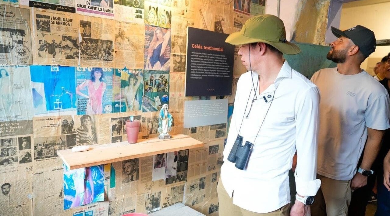 Rigoberto Urán se deja cautivar por la transformación del Museo Panóptico de Ibagué