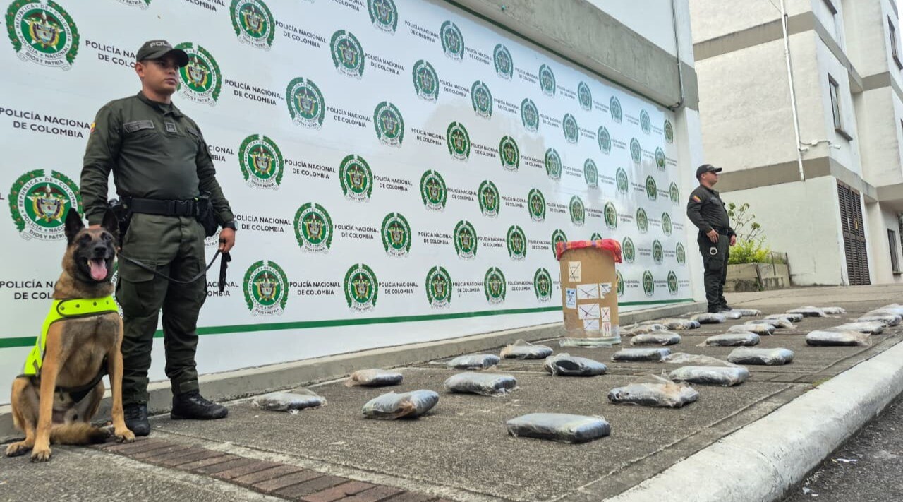 Policía incauta marihuana que tenía destino El Espinal