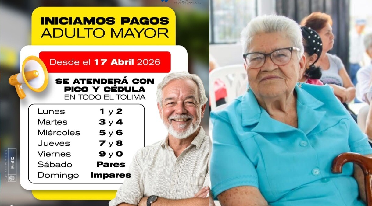 Inician pagos de Colombia Mayor en Ibagué