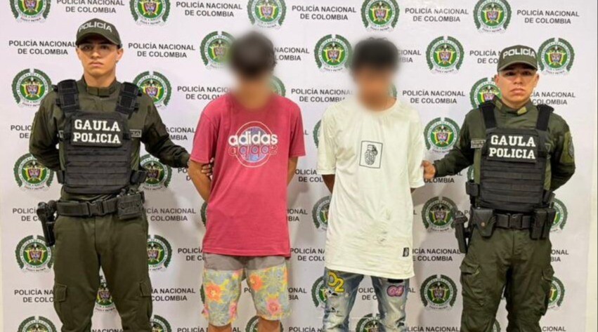 Delincuentes utilizaban menores de edad para cobrar extorsiones en Mariquita