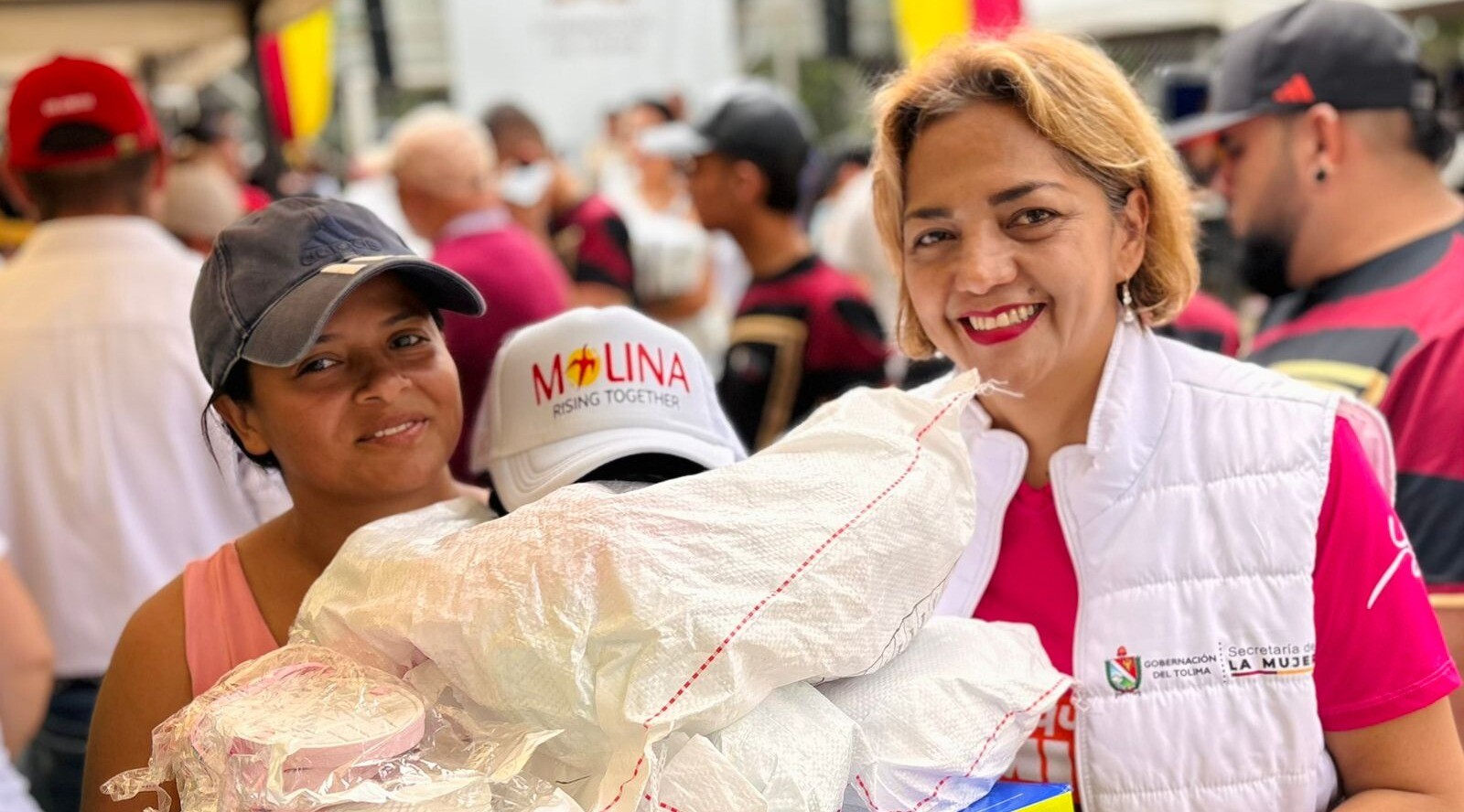 Secretaría de la Mujer se solidariza con damnificados de Álamos