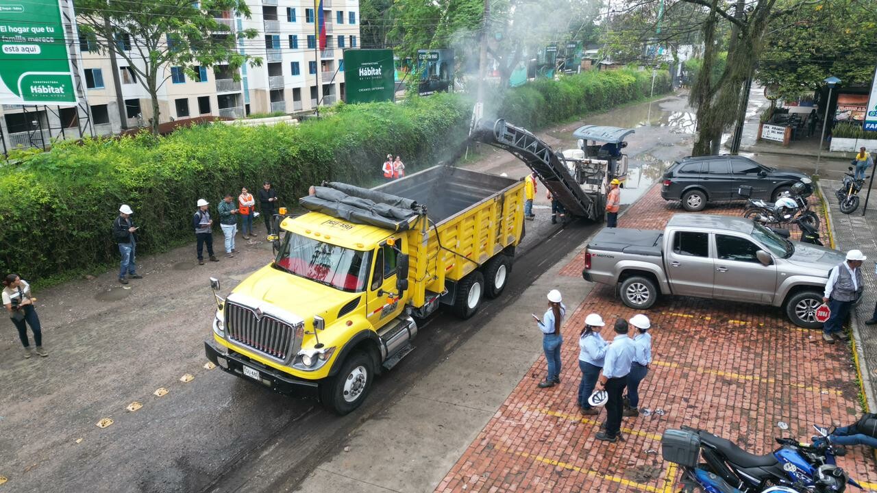 Se inician obras de rehabilitación de la vía a El Salado