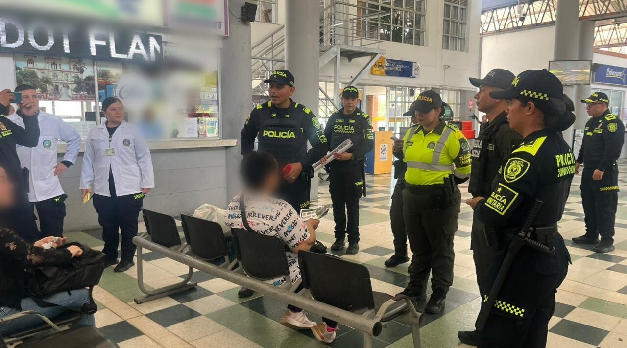Ofensiva policial en terminales de transporte del Tolima