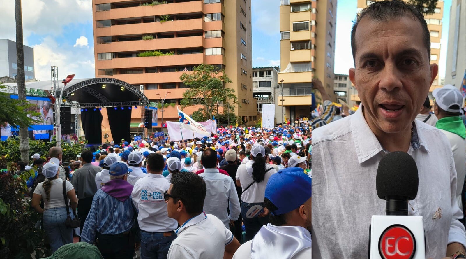 Paloma Valencia fortalece su propuesta de "Seguridad Total" en Ibagué