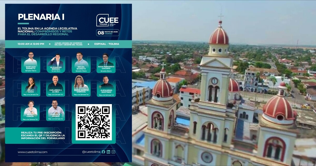 El Espinal será sede de la Primera Plenaria Regional del CUEE Tolima