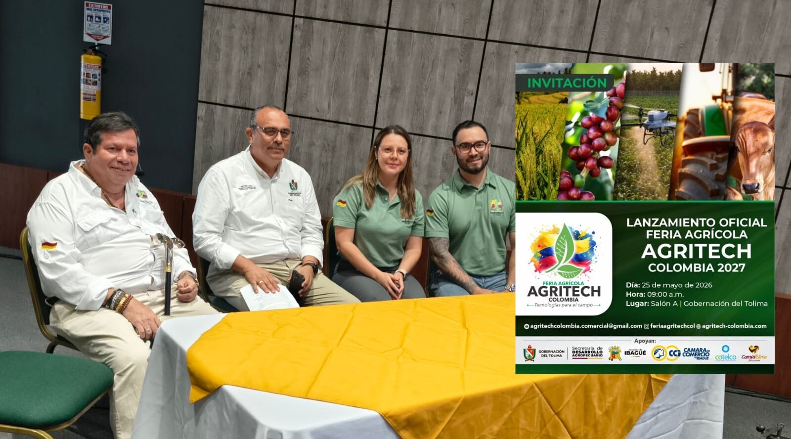 Ibagué será sede de AGRITECH 2027