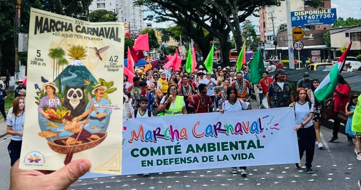 Ibagué se prepara para la XVII Gran Marcha Carnaval en defensa del territorio