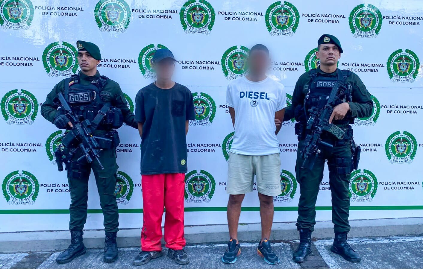 Capturan en Ibagué a dos hombres por tentativa de homicidio