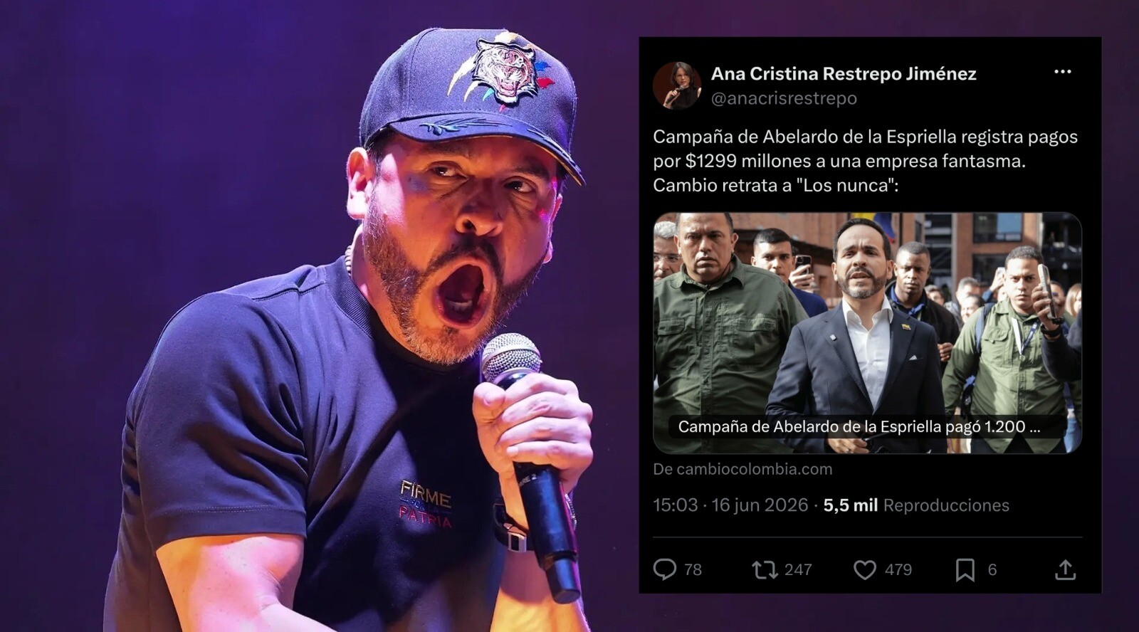 El millonario contrato fantasma que enreda la campaña De la Espriella
