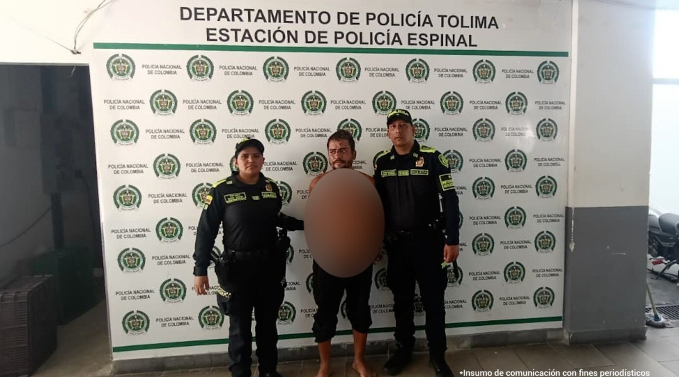 Cárcel a hombre por actos sexuales frente a menores en El Espinal