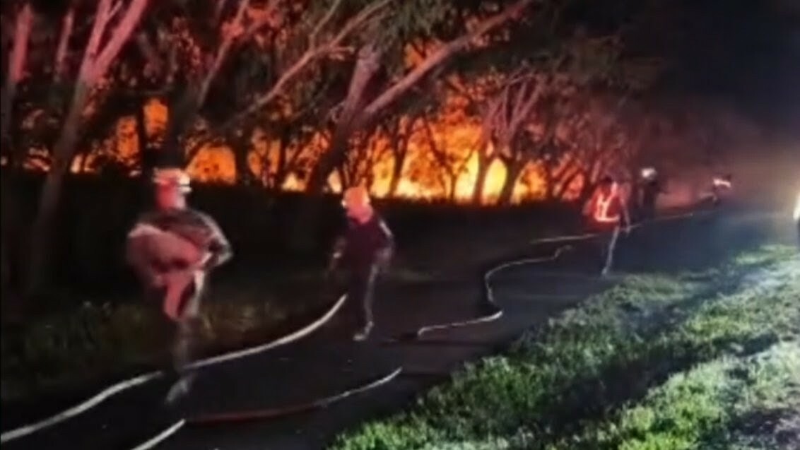 Incendio forestal en la variante de Ibagué consumió ocho hectáreas de vegetación