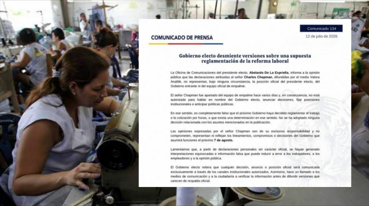 Desmienten decretos para reglamentar el trabajo y cotización a pensión por horas