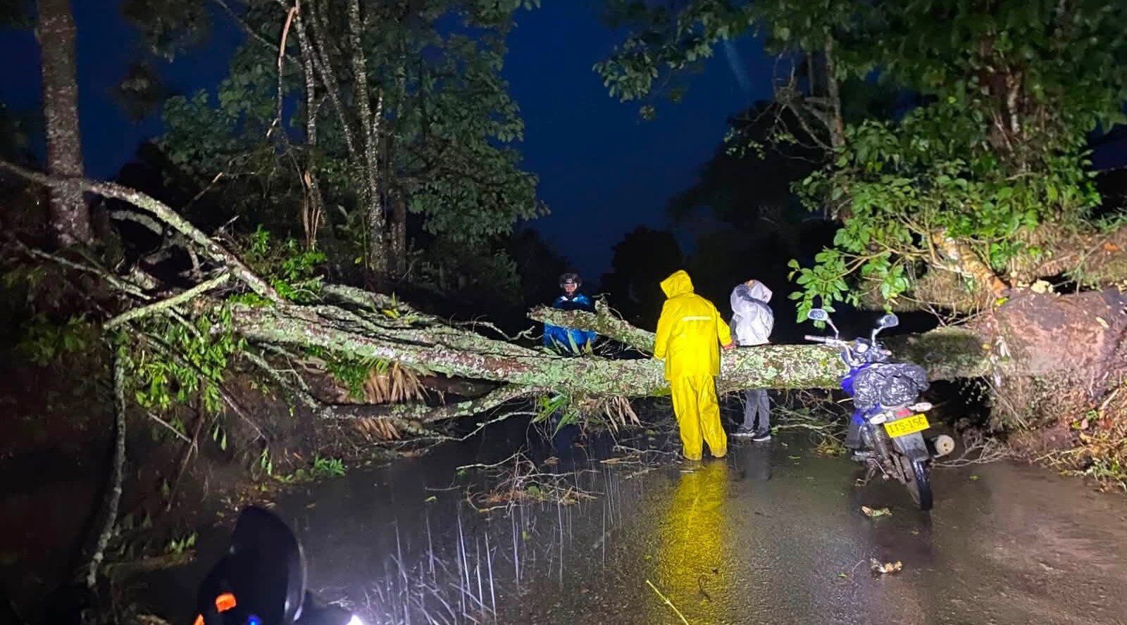 Intensos aguaceros y fuertes vientos generan emergencias en el norte del Tolima