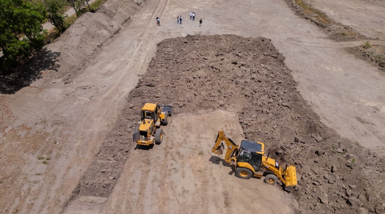 El Espinal avanza en la construcción reservorio de agua potable