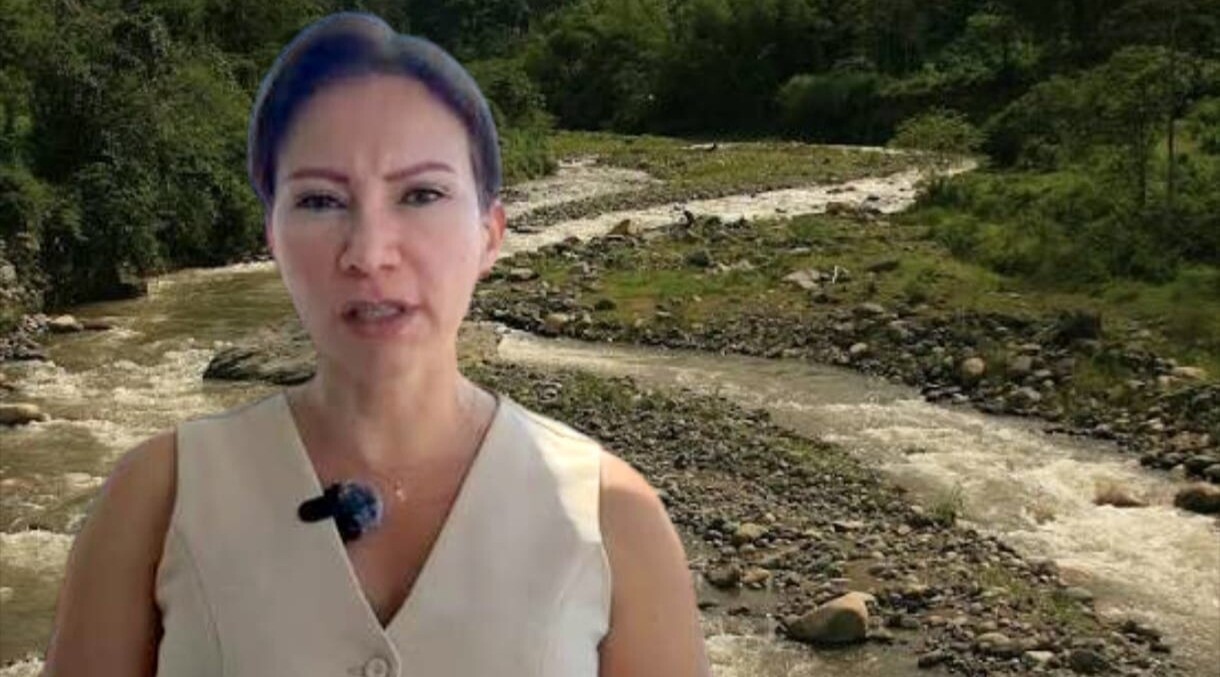Vigilancia aérea sobre el río Gualí por posible represamiento tras sismo