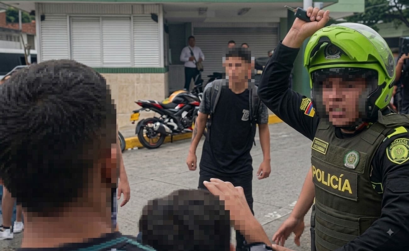 Investigan a policía por presunta agresión en operativo de tránsito en Ibagué