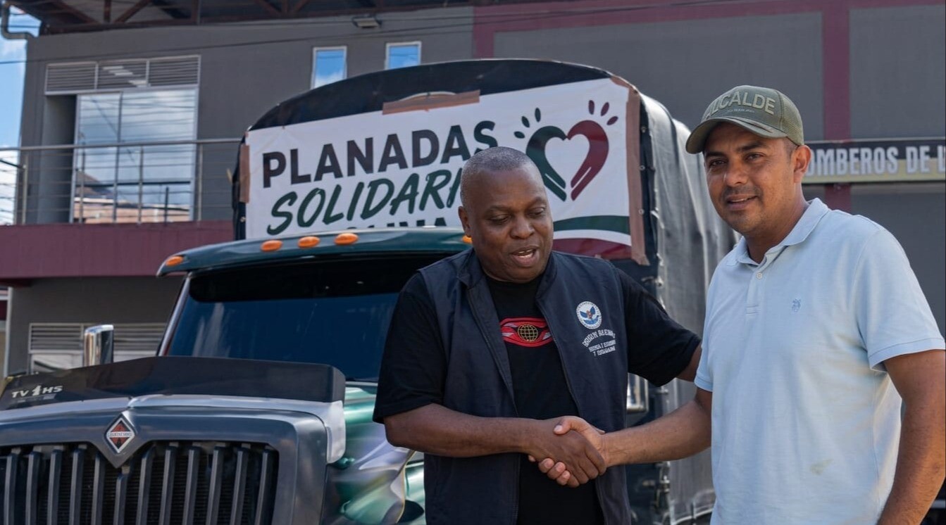 Solidaridad tras el sismo: Planadas llevó 18 toneladas de ayuda al Chocó