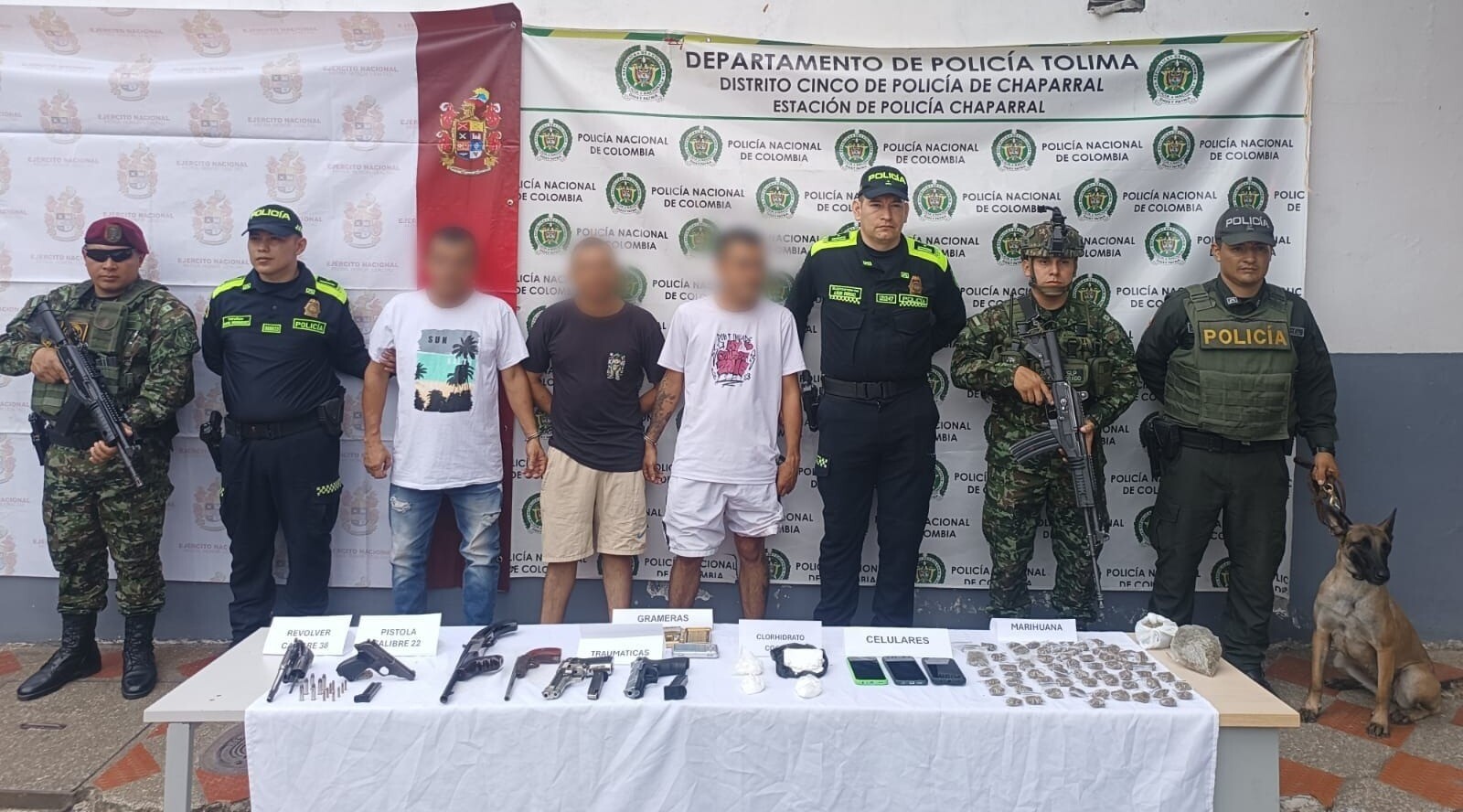 Desmantelan red criminal en Chaparral