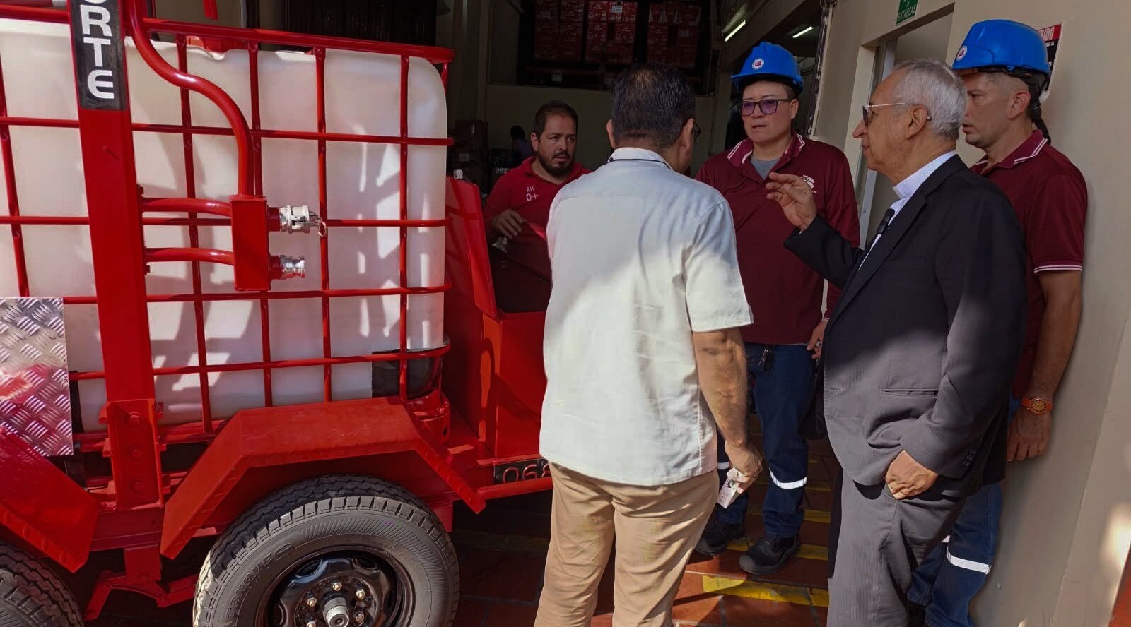 Banco de Alimentos adquiere motobomba para sofocar incendios en el Tolima