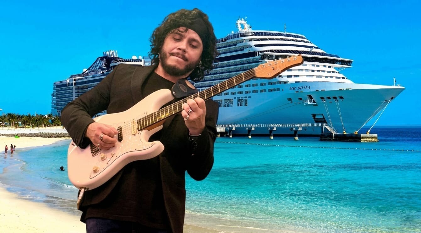 ¡Con su música... a alta mar!