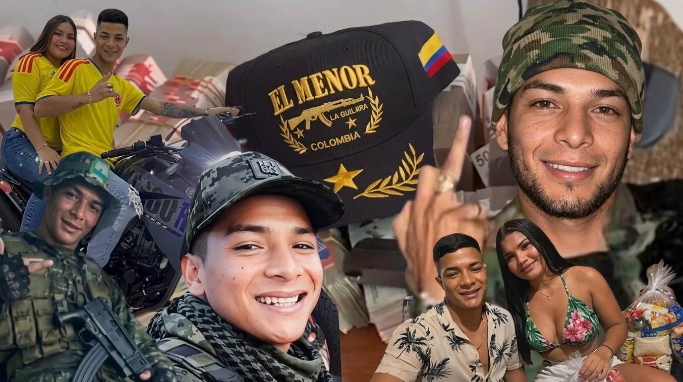 “Bendito Menor” el jefe criminal que expuso sus lujos y retó al Estado en redes sociales