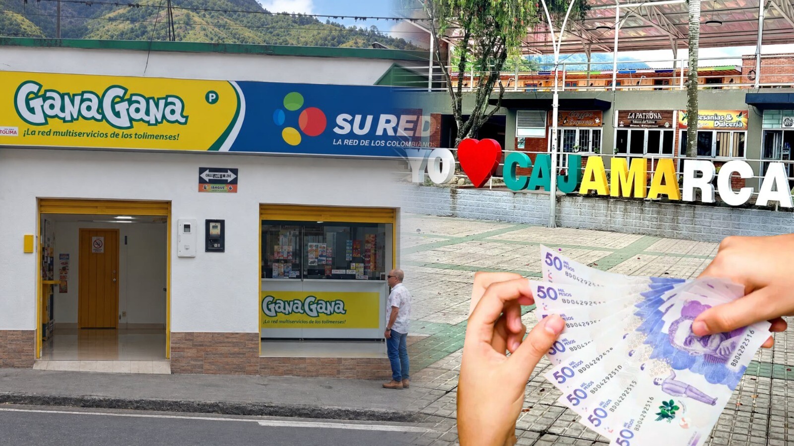 Cayó el premio mayor de la Lotería del Tolima en Cajamarca y fue vendido en GanaGana