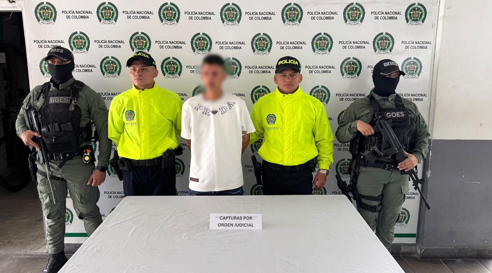 Alias “Tribilín” fue capturado por homicidio de policía en el Tolima